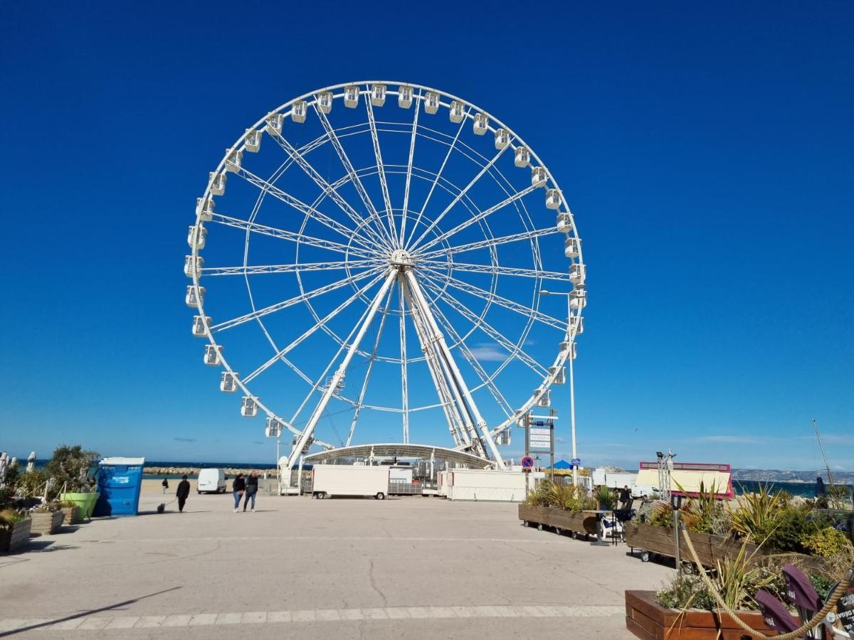 Appartement T2 Prado Chanot Plage Marsylia Zewnętrze zdjęcie