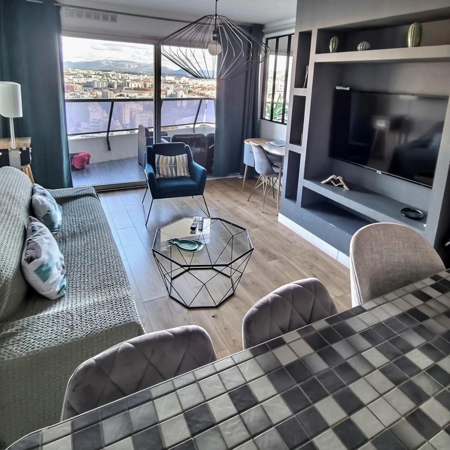 Appartement T2 Prado Chanot Plage Marsylia Zewnętrze zdjęcie
