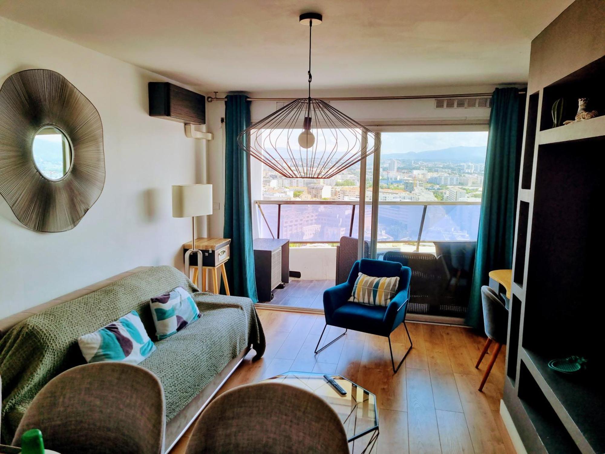 Appartement T2 Prado Chanot Plage Marsylia Zewnętrze zdjęcie